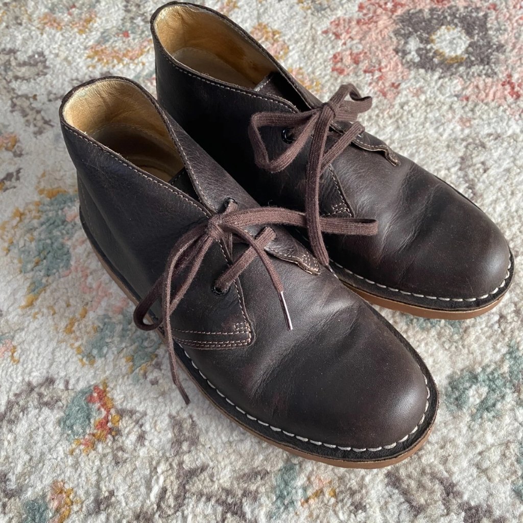 L.L. Bean Women's Stonington Chukkas Boots Size 8 Leather Brown
